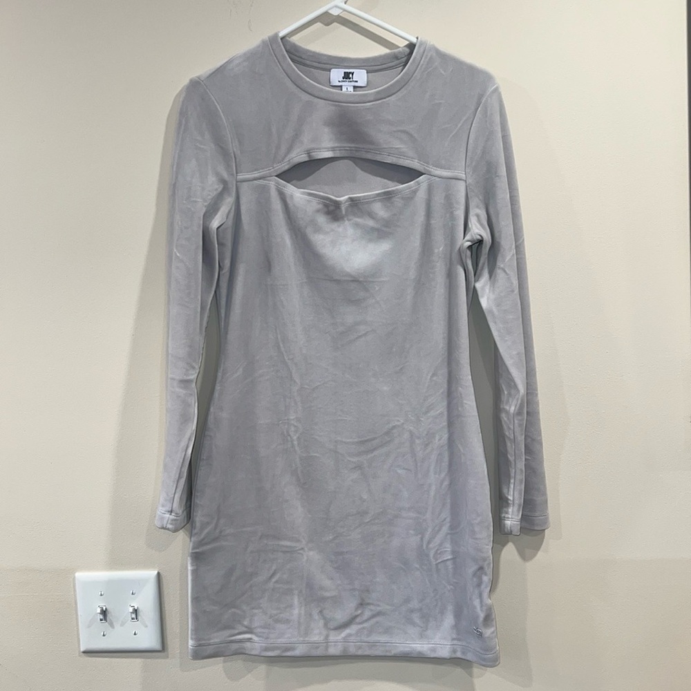 🔥Juicy Couture Gray Long Sleeve Dress🔥
